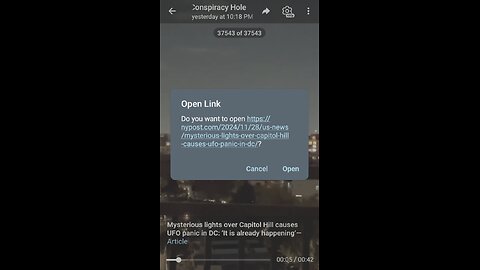 News Shorts: Mysterious Lights were Over Washington D.C.