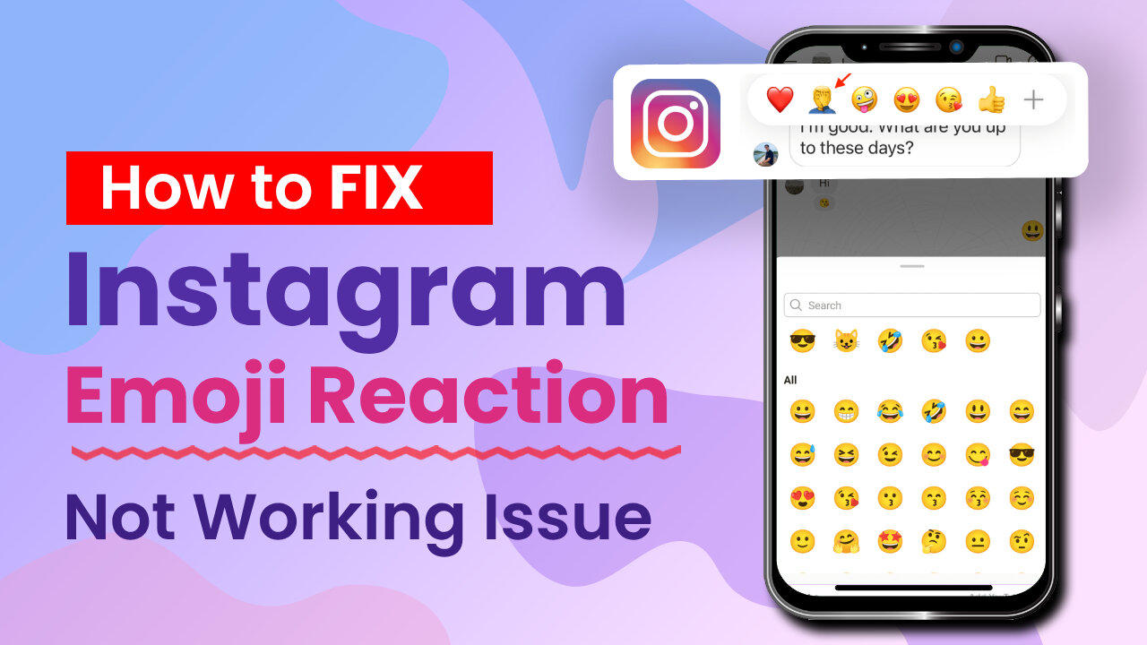 How To Fix Instagram Emoji Reaction Not Working Issue