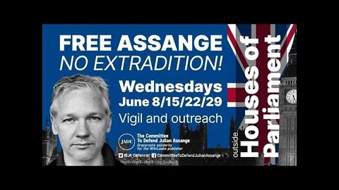 Julian Assange protest pt.2 | London