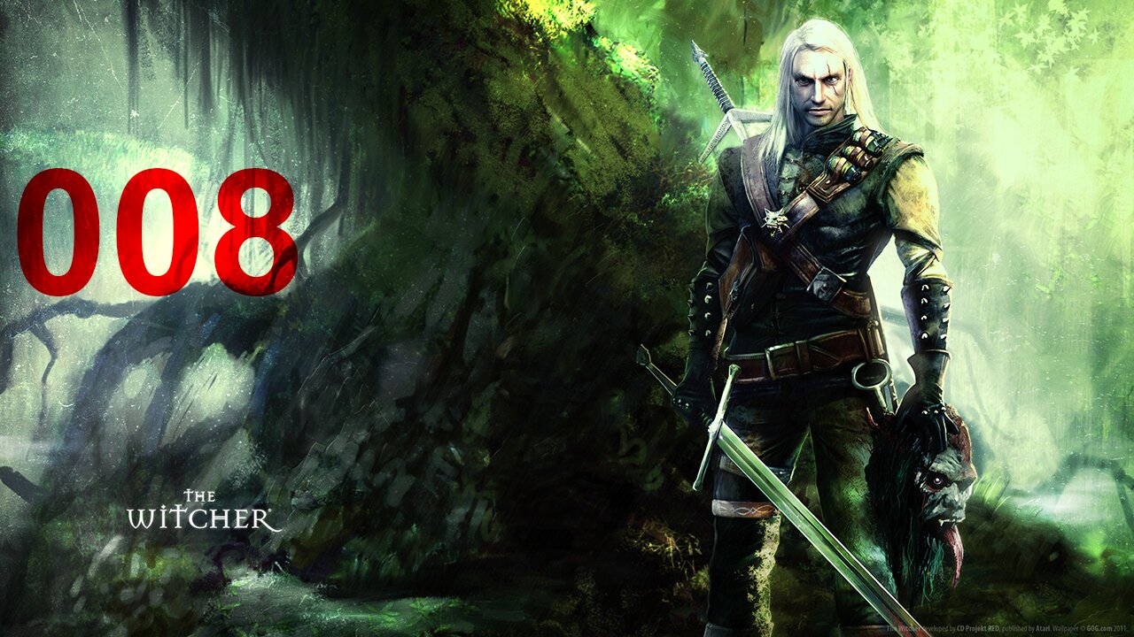 The Witcher EE Hard Walkthrough 008 Chapter 1 Big Bad Beast