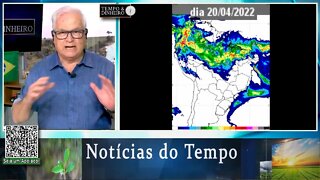 Previsão do tempo mostra áreas de instabilidade e frio
