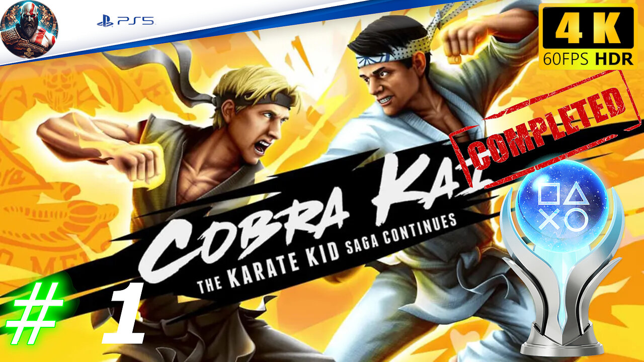 Cobra Kai: The Karate Kid Saga #1 🇺🇲 English Gameplay Playthrough PS5 4K HDR 60FPS (No Commentary)