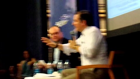 Sen Ted Cruz Q & A REALLY Long Question on GOP field Southern NH University 5-30-2015