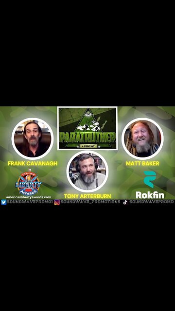 Paratruther with Tony Arterburn 11 Frank Cavanagh and Matt Baker