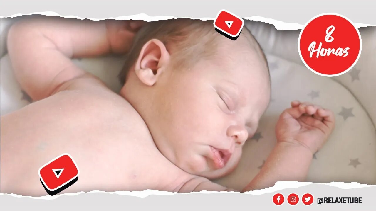 🎧 RUÍDO BRANCO IDEAL PARA O CICLO DO SONO DO SEU BEBÉ 👶 BABY SLEEP CYCLE 🕒 8 HORAS 💤 WHITE NOISE