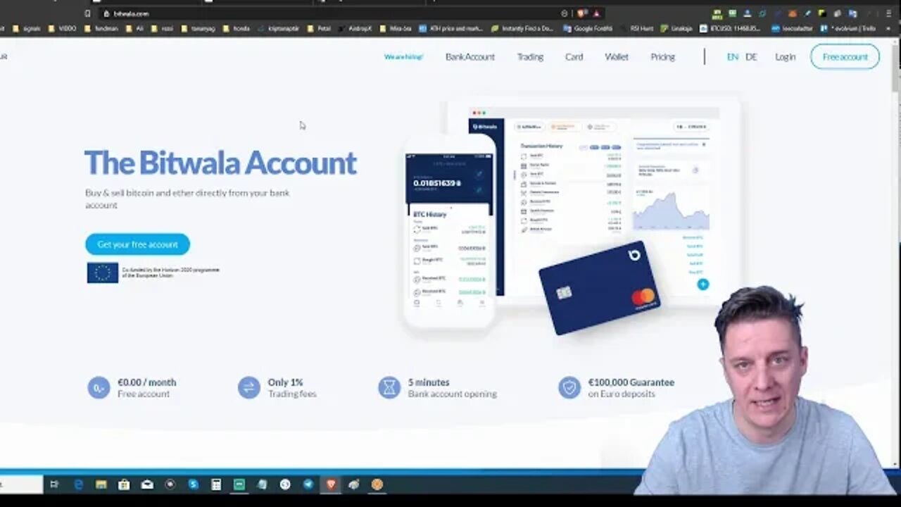 30 EUR regisztrációért!! Nézd meg és tedd meg Figyelem határidős Bitwala