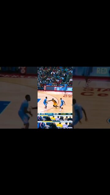 Jamal Crawford brokes Lance Stephenson's Ankle