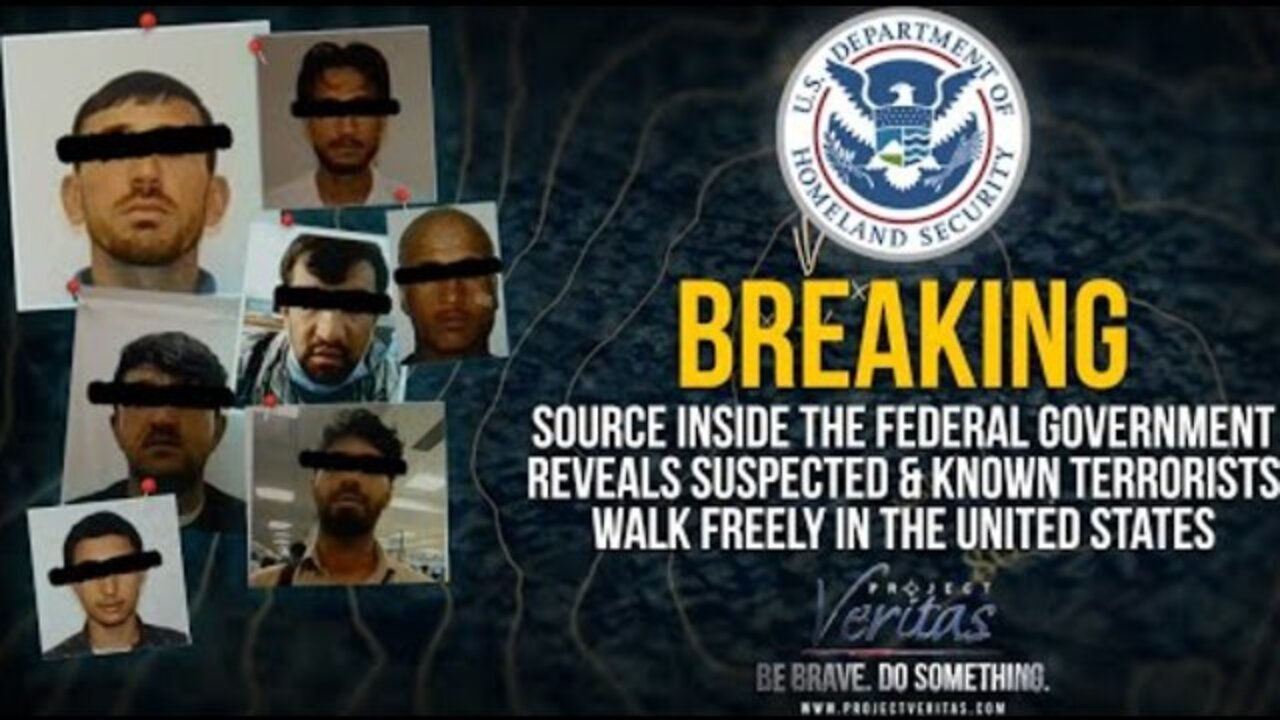 FED GOV INSIDER REVEALS SUSPECTED TERRORISTS WALK FREELY IN US AFTER BIDEN'S AFGHANISTAN WITHDRAWAL