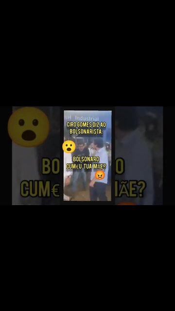 BOLSONARO CUM€U TUA MÃE? Diz Ciro Gomes à um Bolsonarista e AGRID€ outro/Live na Descrição