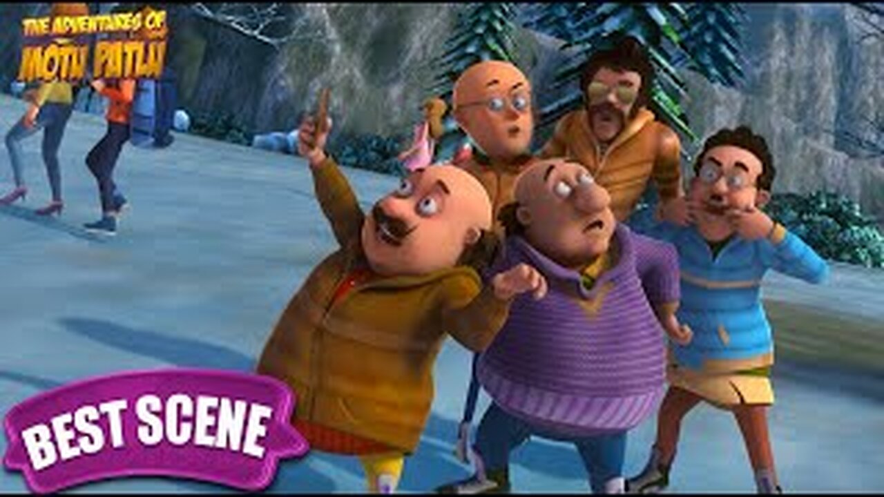 Snow World Ki Masti | Best Scene Compilation| 41 | Motu Patlu Cartoons | S12 |Cartoons For Kids