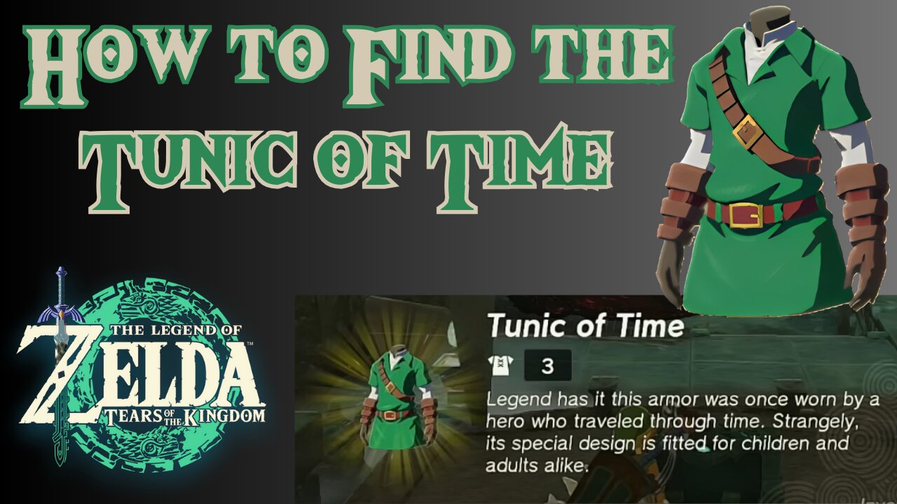 How to Find the Tunic of Time in The Legend of Zelda: Tears of the Kingdom!!! #totk