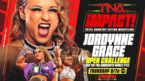 Jordynne Grace Retains Knockouts Title in Fun Match on TNA Impact! #shorts