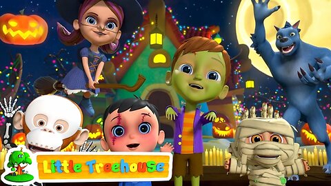 Its Halloween Night | Kids Songs & Halloween Music for Kids | Spooky Cartoons by Little Treehouse