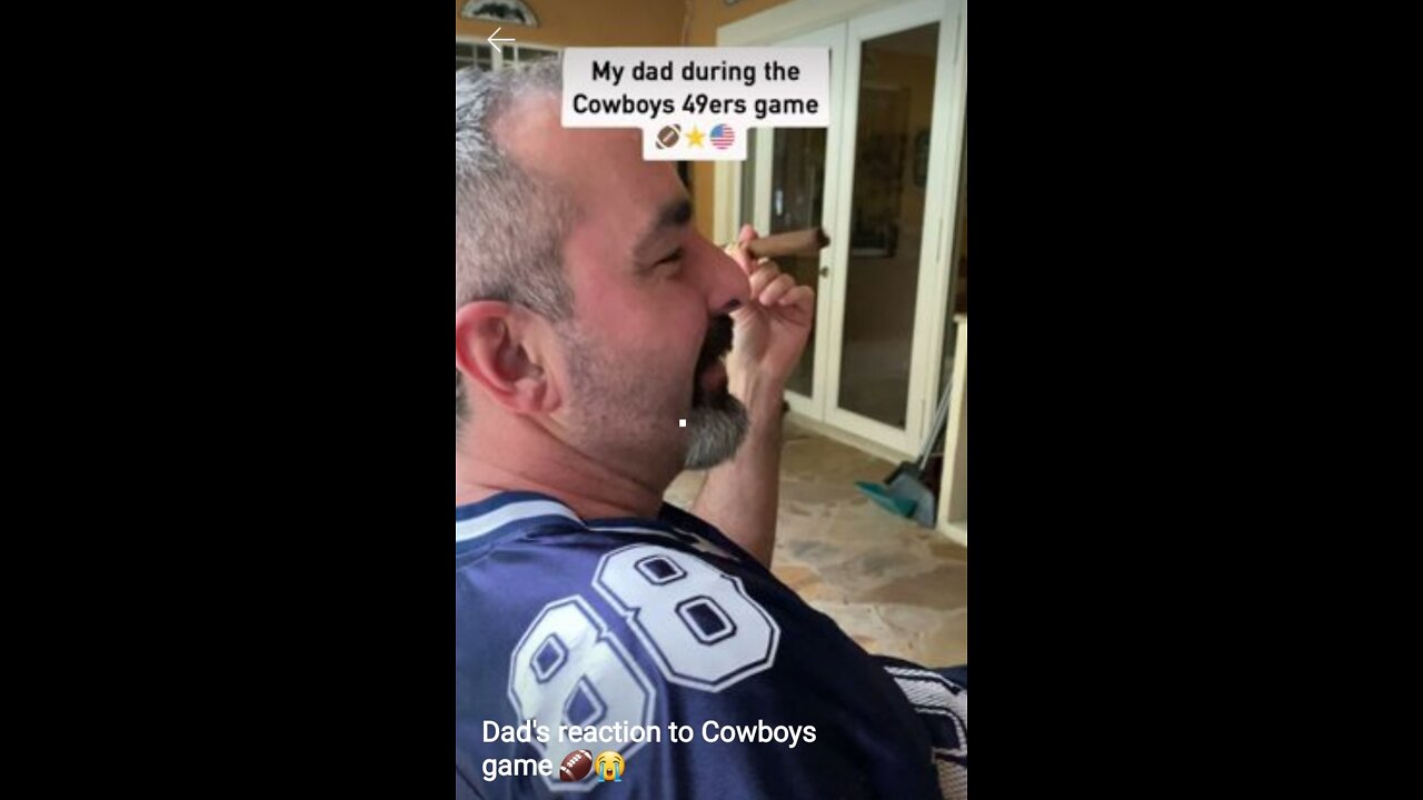 Dad's REACTION to the Cowboys/49ers Game