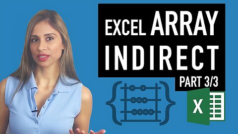 Excel Array Formula: Count Rows based on OR condition - Excel MMULT, INDIRECT Functions (Part 3/3)