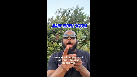 Many People Scram #dayodman #run #scram #eeyayyahh #motivation