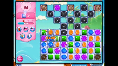 Candy Crush Level 3008 Talkthrough, 57 Moves 0 Boosters