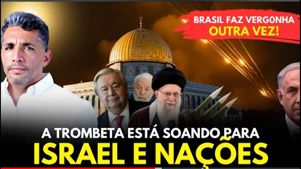 ISSO PODE EXPLODIR FÁCIL. A 3G MUNDIAL SE APROXIMA. ISRAEL X ONU. BRASIL FAZ VERGONHA!