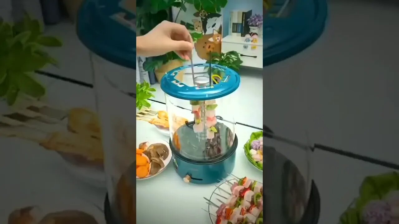 Smart grill machine