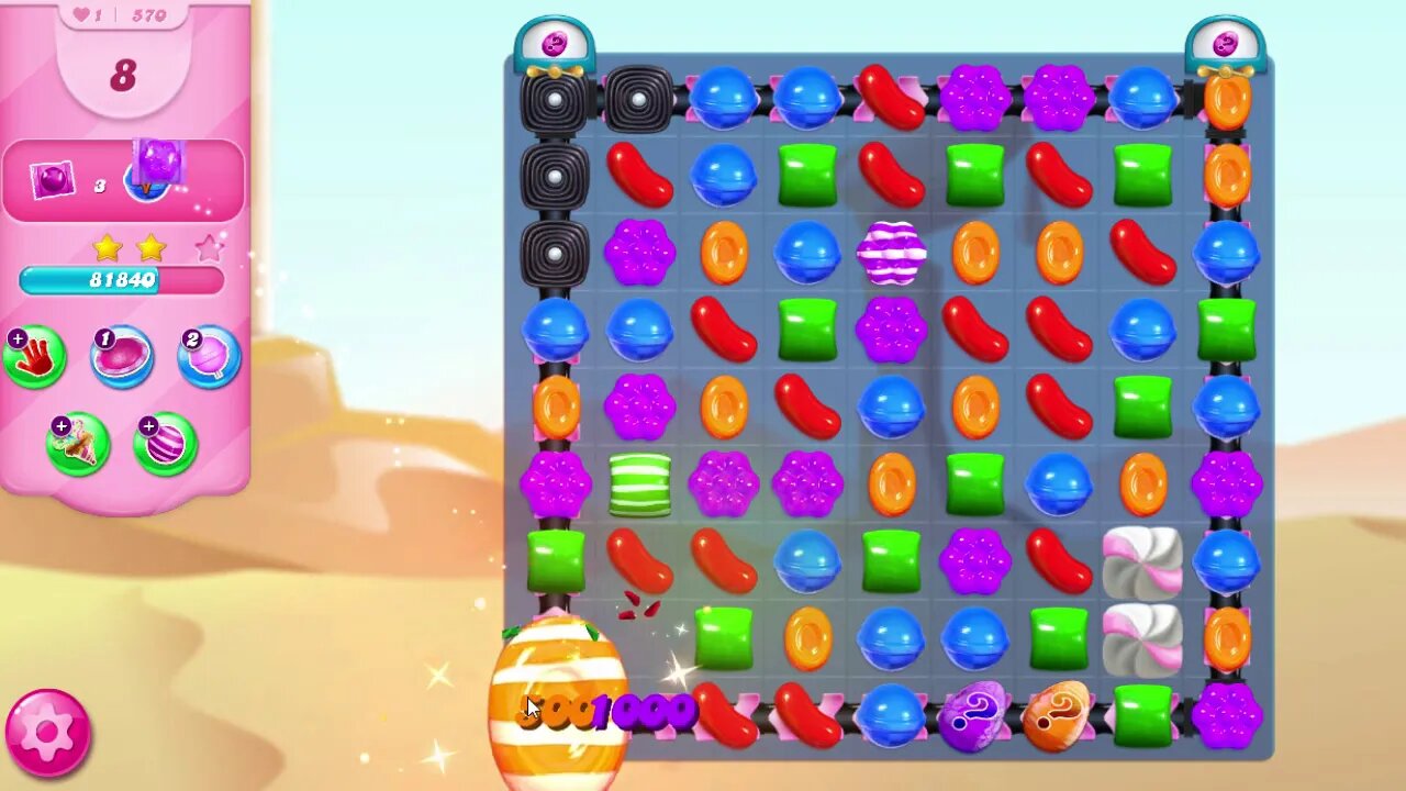 Candy Crush Saga Level 570