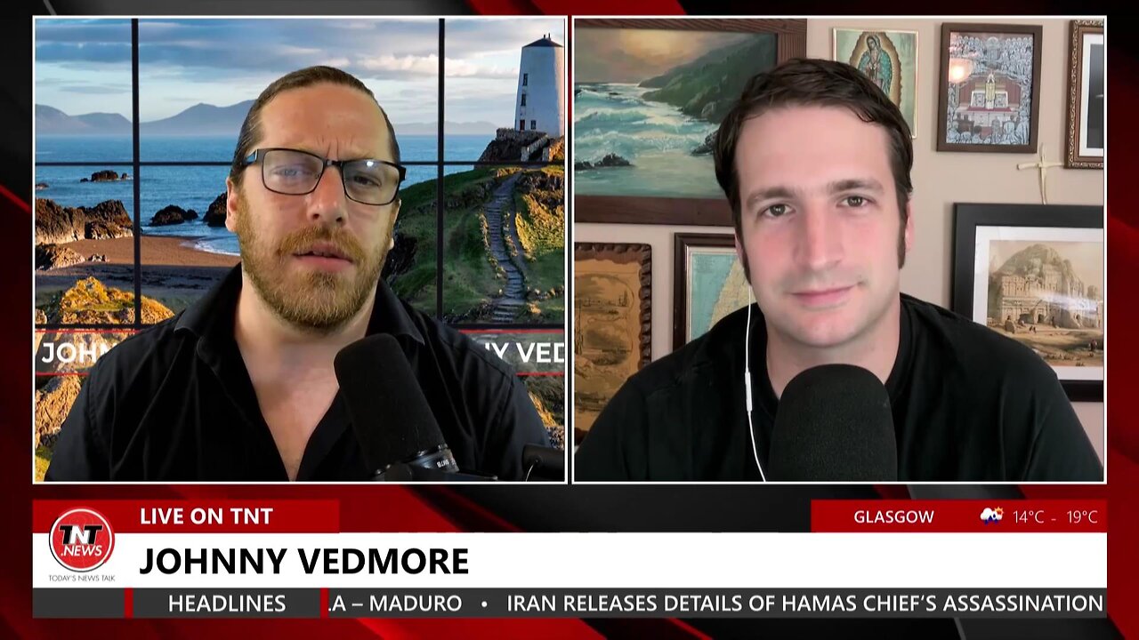 Israel vs Iran: Fight - Dave Decamp on The @JohnnyVedmore Show on @TNTRadioLive