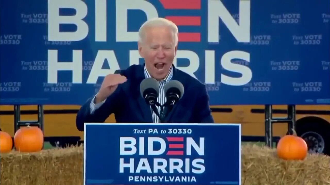 Biden says he is "sick and tired of smart guys"