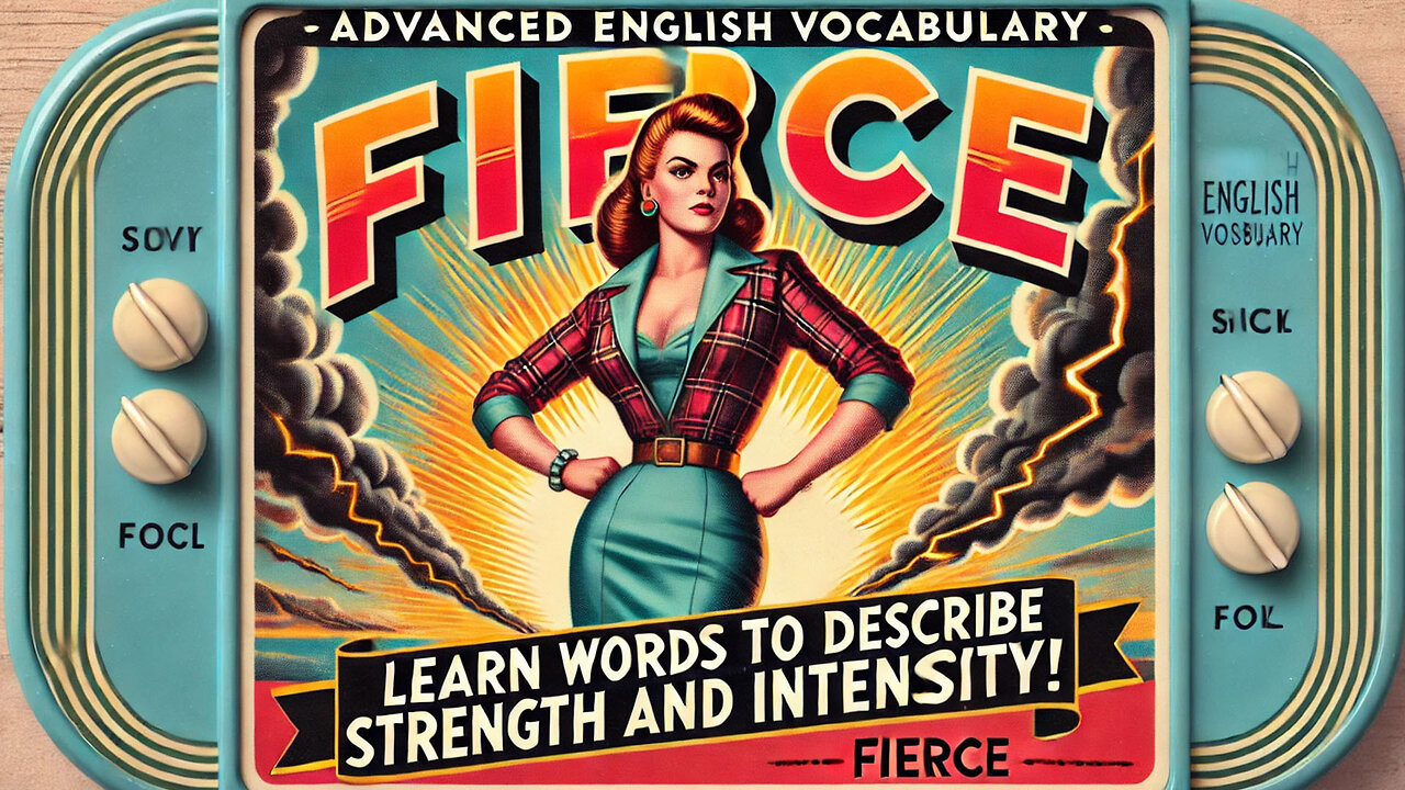 Vocabulary and Pronunciation "FIERCE" Advanced English