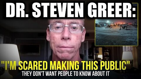 Dr. Steven Greer Cries "I'm Exposing The Whole Thing"