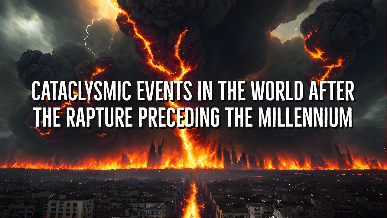 Cataclysmic Events in the World After the Rapture preceding the Millennium