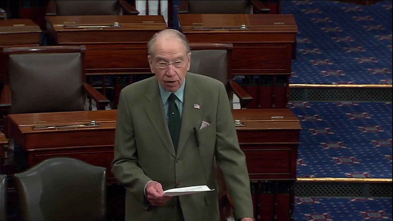 Grassley Thanks Medical Professionals and First Responders