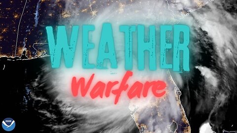 Lets talk weather warfare #hurricanehelene