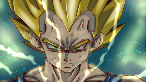 Vegeta (DragonBall Z) Timelapse