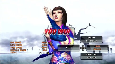 Tekken 5 Dark Resurrection PS3 Anna Ghost Battle part11