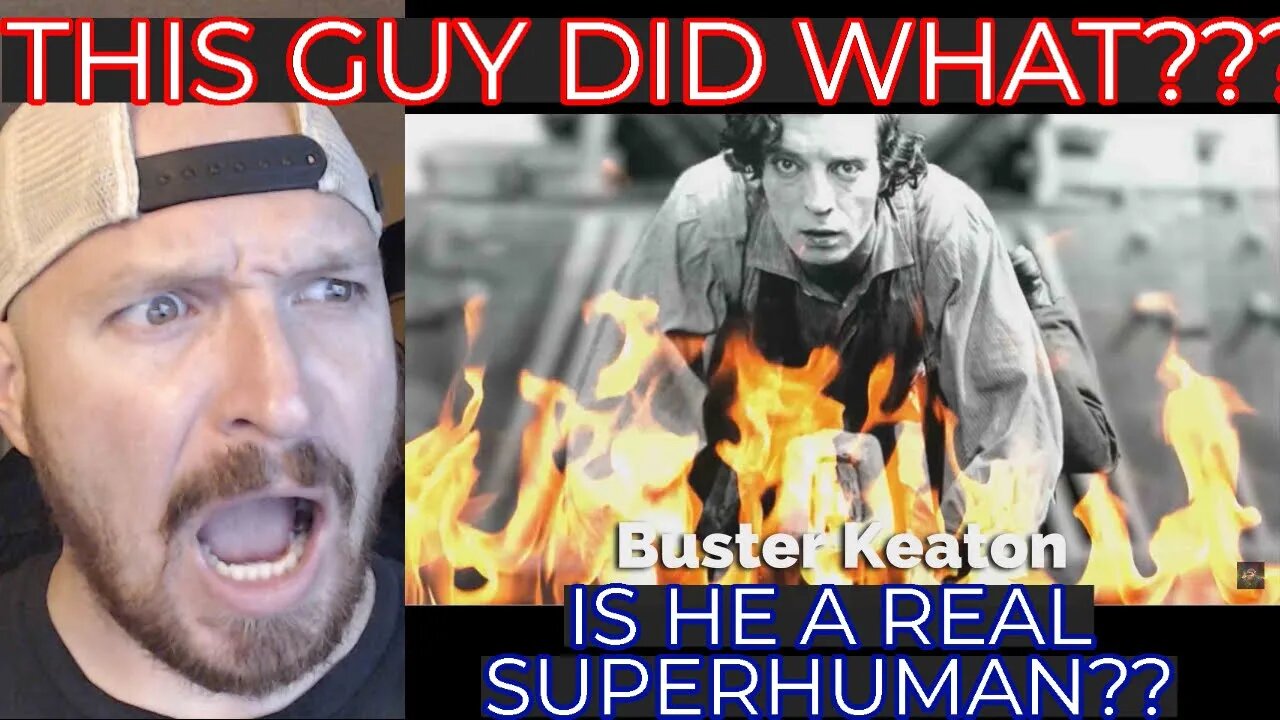 BLASCAPBADGER LIVE! COUNT DANKULA - ABSOLUTE MAD LADS: BUSTER KEATON (Reaction) SUPERHUMAN???