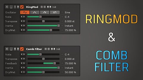 Ringmod & Comb Filter