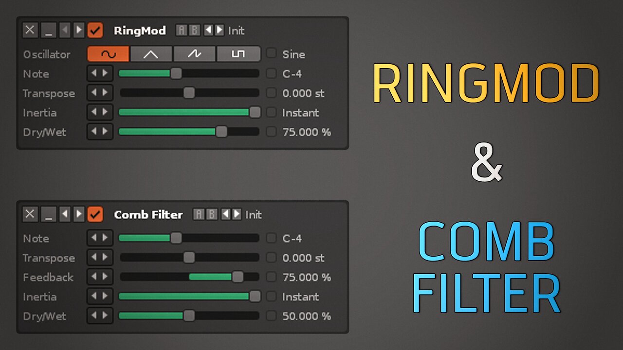 Ringmod & Comb Filter