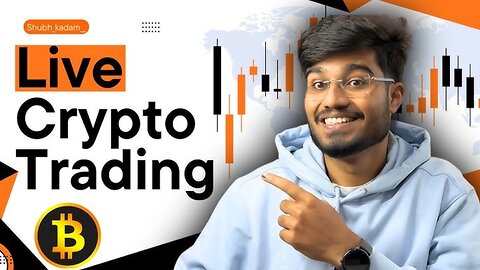 live crypto trading 🤔🤔100K and the potential for