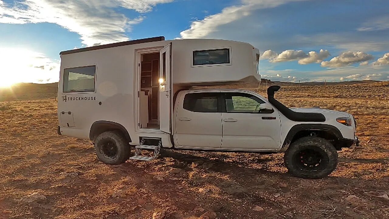 The BEST Toyota Tacoma Truck Camper EVER Built - Interior Tour from the Owner of Truckhouse