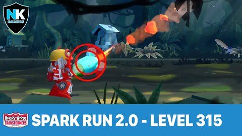 Angry Birds Transformers - Spark Run Series - Level 315 - Featuring Ironhide