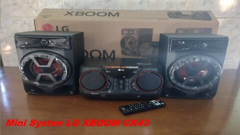 Mini System LG XBOOM 220W CK43