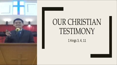 [20210131] Our Christian Testimony