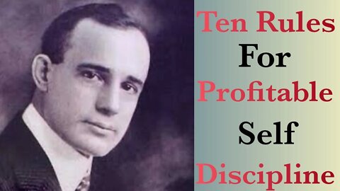 Ten Rules Of Self Discipline By Napoleon Hill