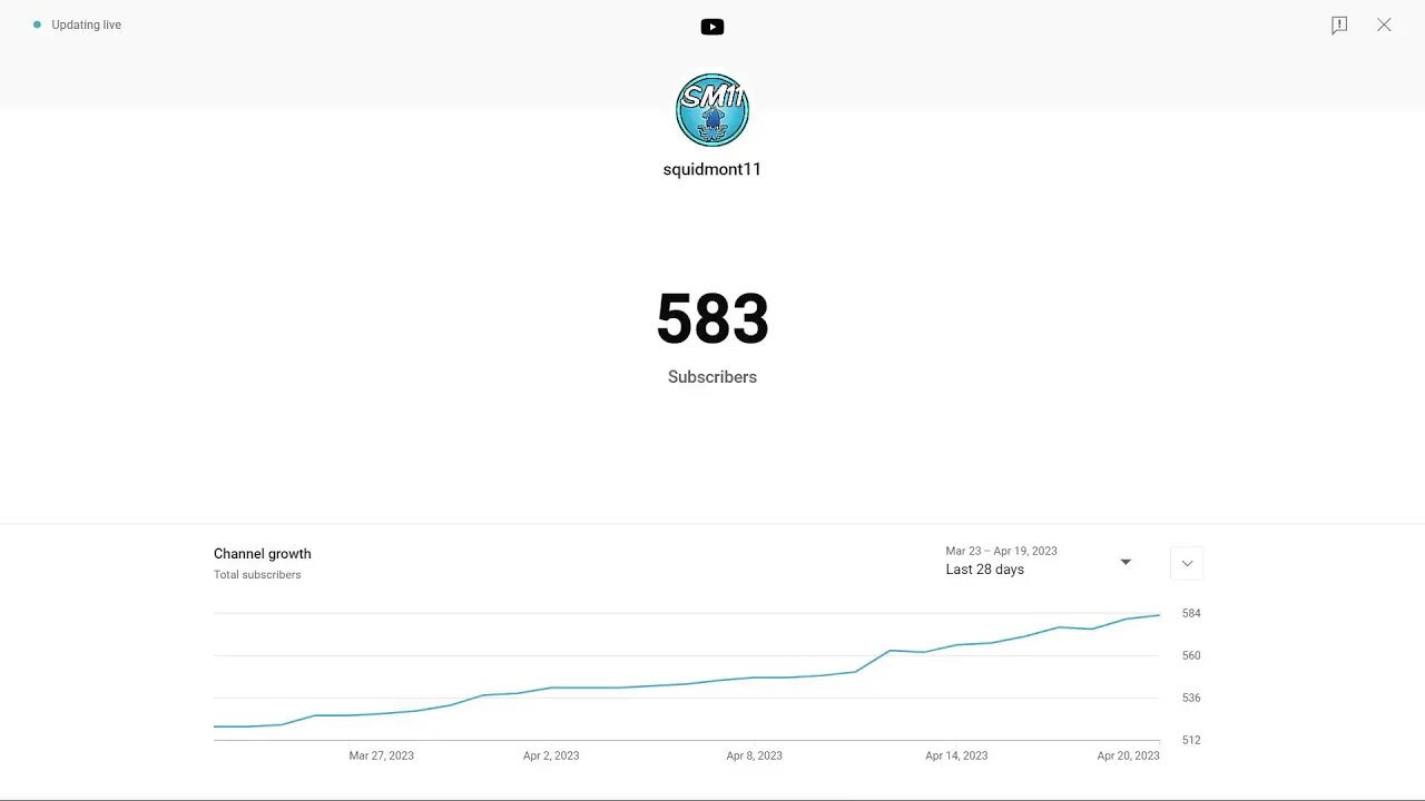 Day 37 of Streaming my Subscriber Count