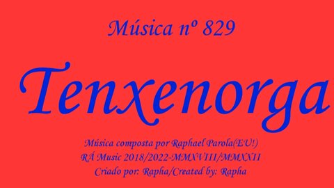 Música nº 829-Tenxenorga