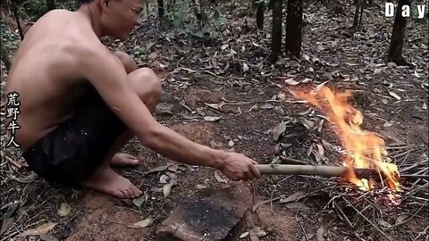 The boy wandered in the wild for 12 days, showing amazing wild survival skills11