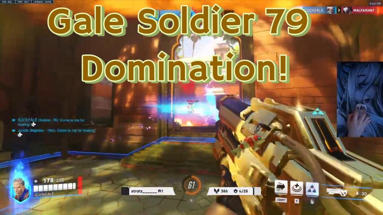 Gale's Soldier 76 Mastery! POTG Overwatch 2 S11