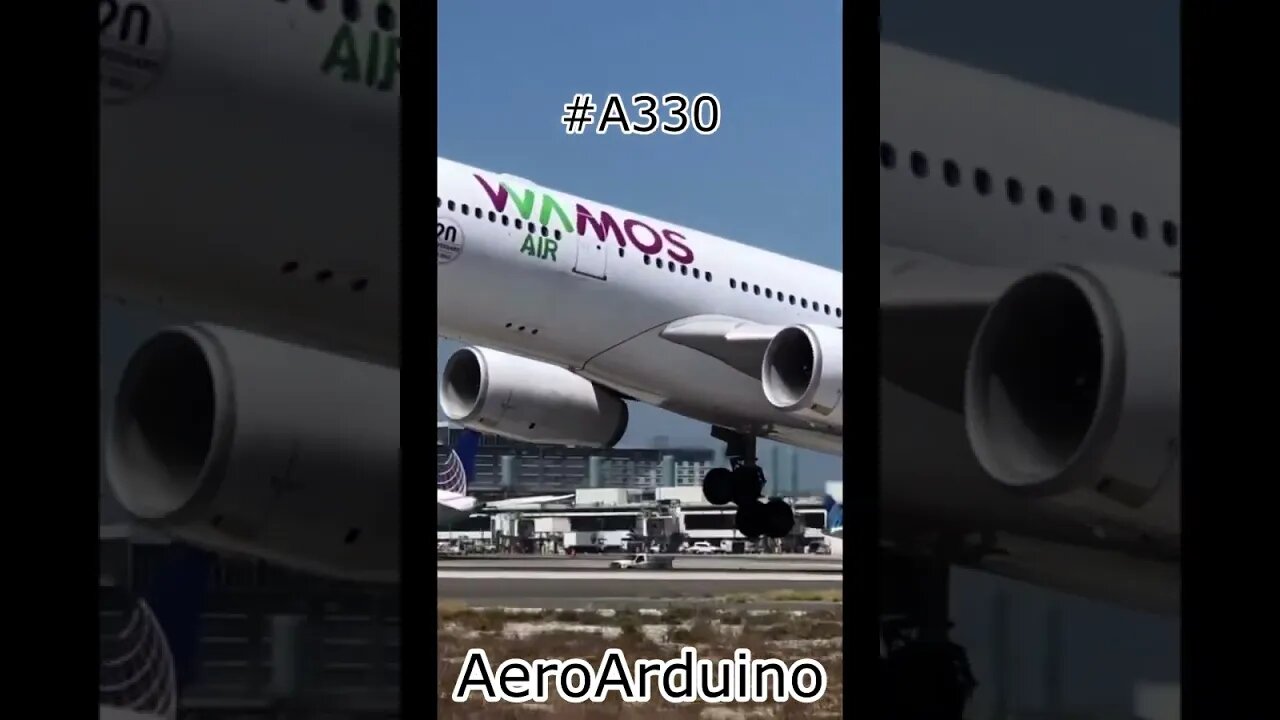 Amazing Wamos Air #A330 Takeoff #Aviation #Avgeeks #Flying #AeroArduino