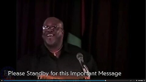 Pastor has an important message.