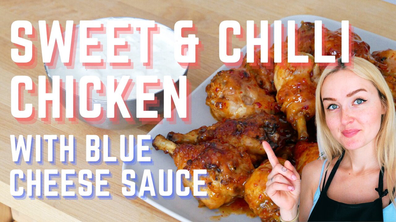 Sweet & Chilli Chicken With Blue Cheese Sauce