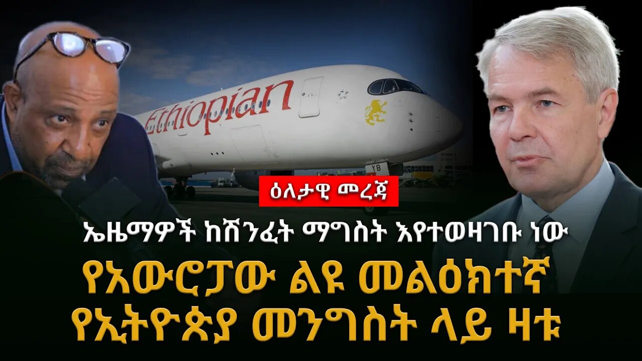 አውሮፓው ልዩ መልዕክተኛ የኢትዮጵያ መንግስት ላይ ዛቱኤዜማዎች ከሽንፈት ማግስት እየተወዛገቡ ነው